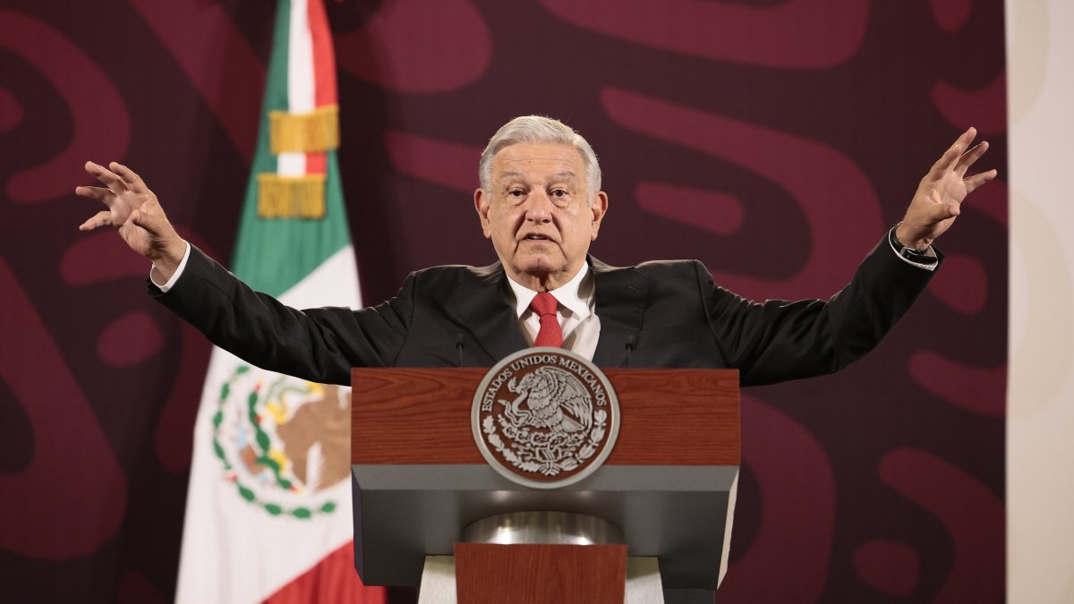 Andrés Manuel López Obrador, presidente de México.