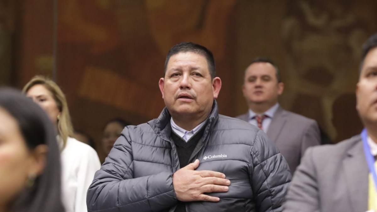 El asambleísta Guido Vargas.