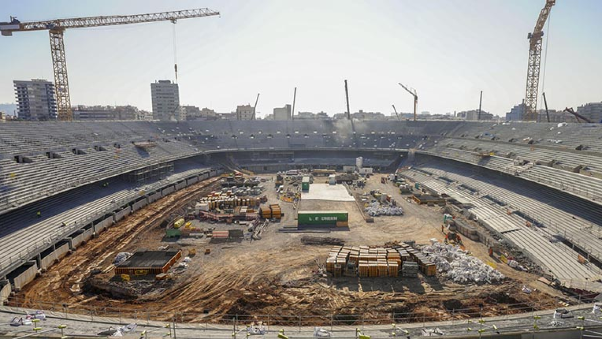 Barcelona confirma los avances de su estadio, el reconstruido Nou Camp