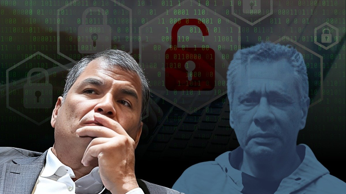 Para el expresidente Rafael Correa no es lícito que la Fiscalía explote los celulares de Glas.