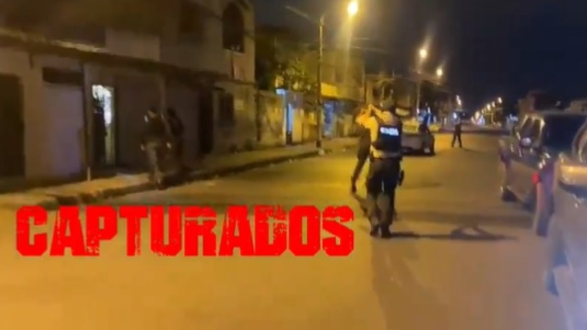 Los agentes policiales realizaron allanamientos en el distrito Portete.