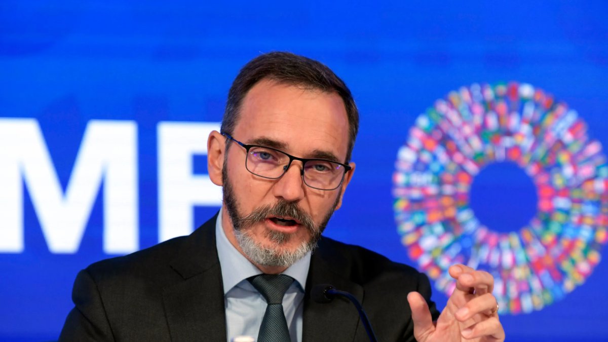 Pierre-Olivier Gourinchas, economista Jefe del FMI, informó sobre el crecimiento global este 16 de abril de 2024