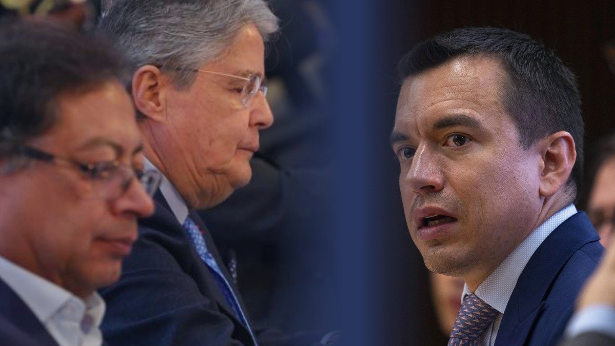 Postura. Gustavo Petro, presidente de Colombia, lamentó los cortes de energía en Ecuador.