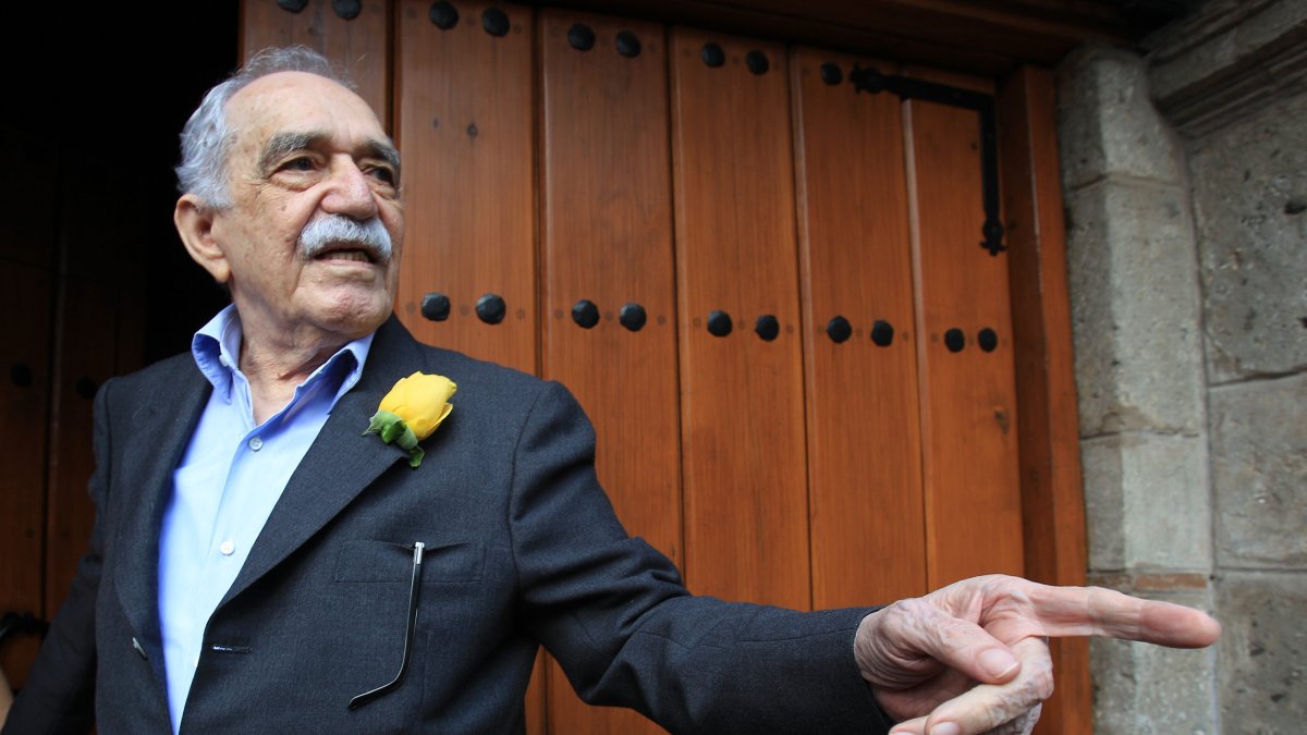 El escritor colombiano Gabriel García Márquez.