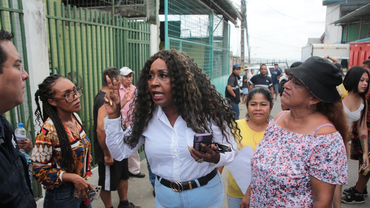 Figura. La concejal durante un encuentro con la prensa este martes 16 de abril.