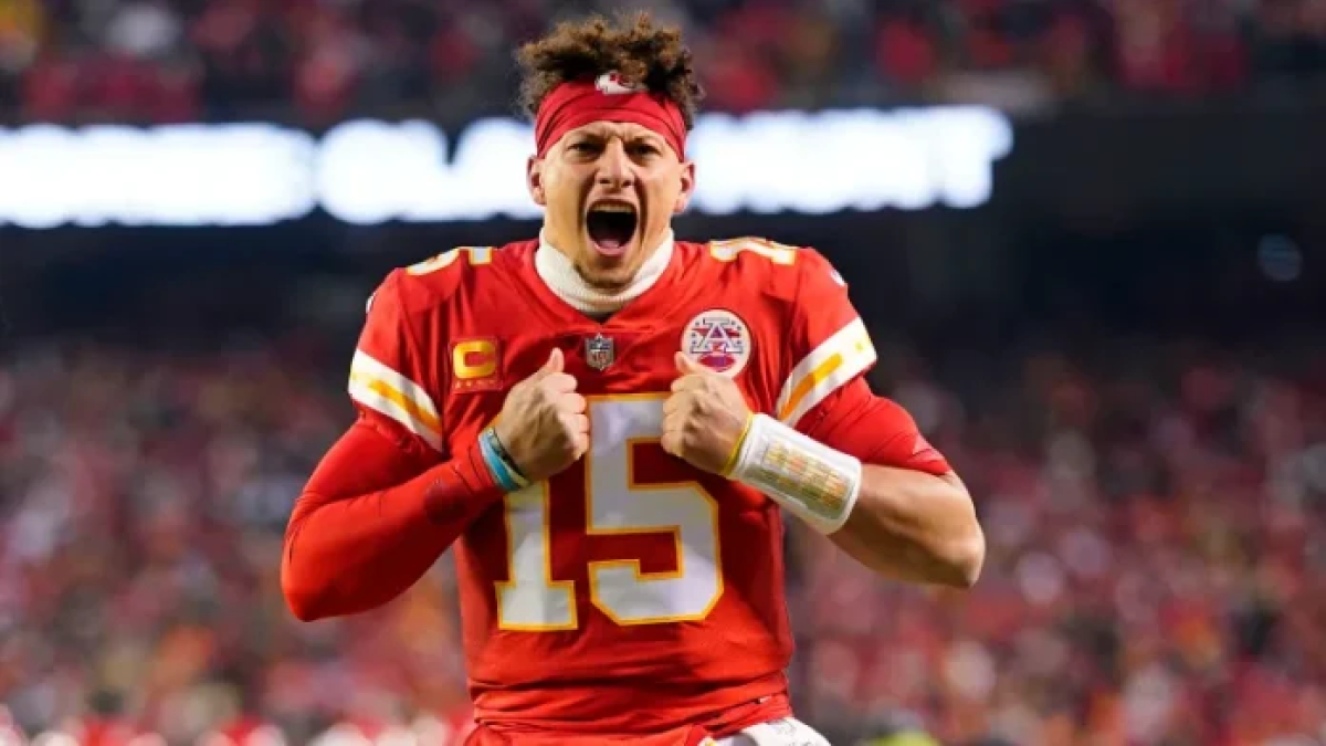 Patrick Mahomes, 'quarterback' de los campeones Kansas City Chiefs de la NFL