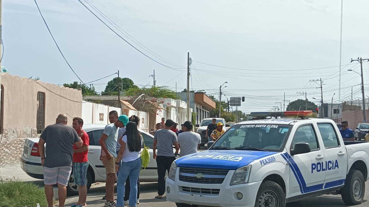 Panorama. La Policía desplegó un rastreo para ubicar a quienes atacaron al profesional dental, en Salinas.