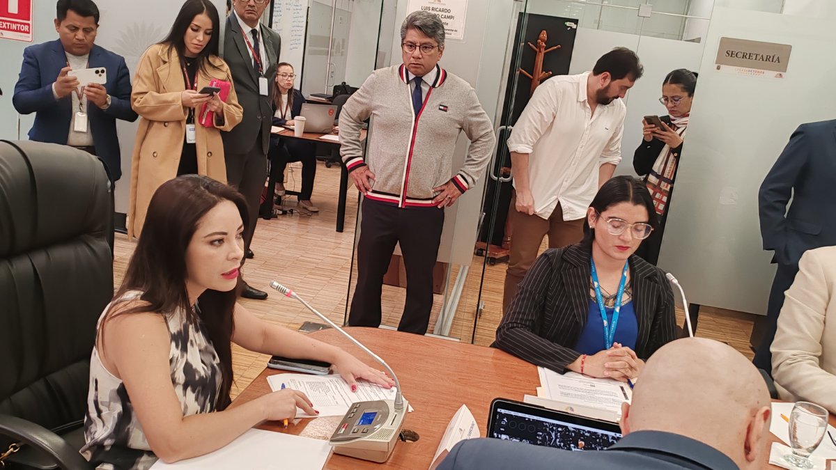 De forma unánime, la Comisión de Fiscalización calificó la solicitud de juicio contra Zapata.