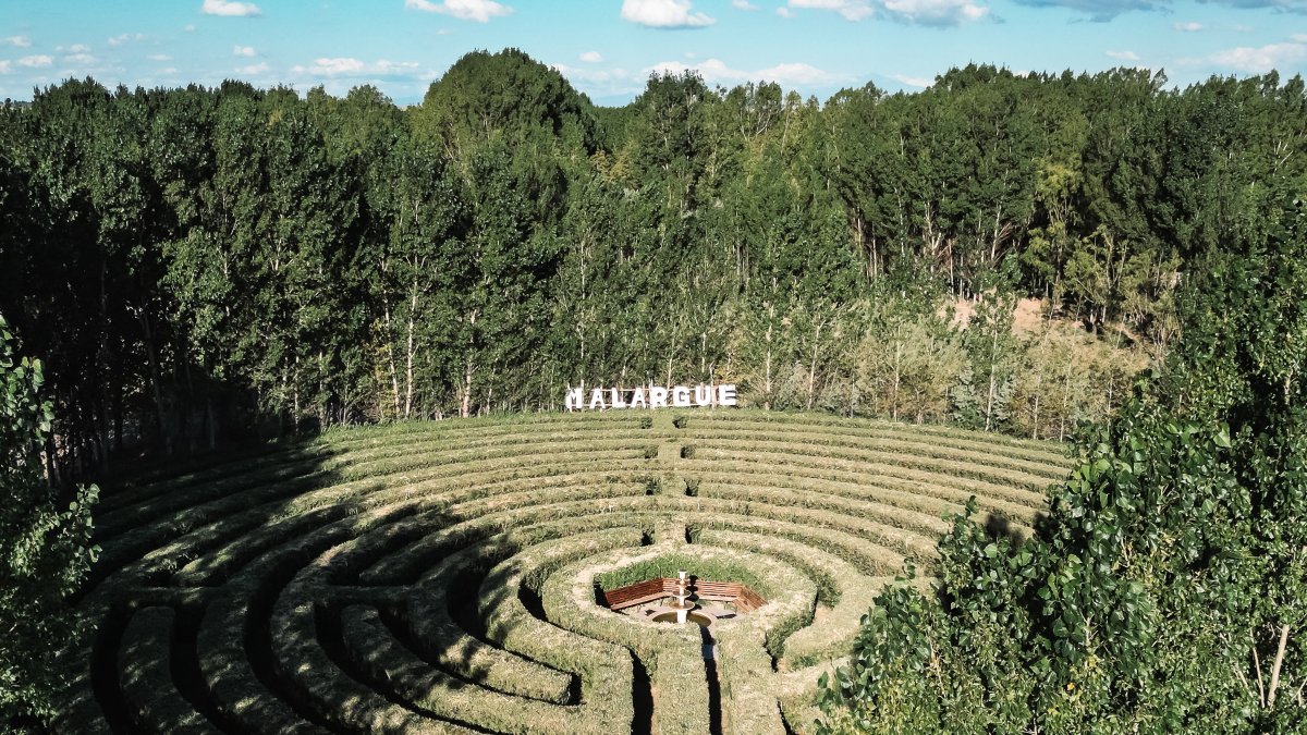 Laberintos el 29 de febrero de 2024 en la localidad de Malargüe