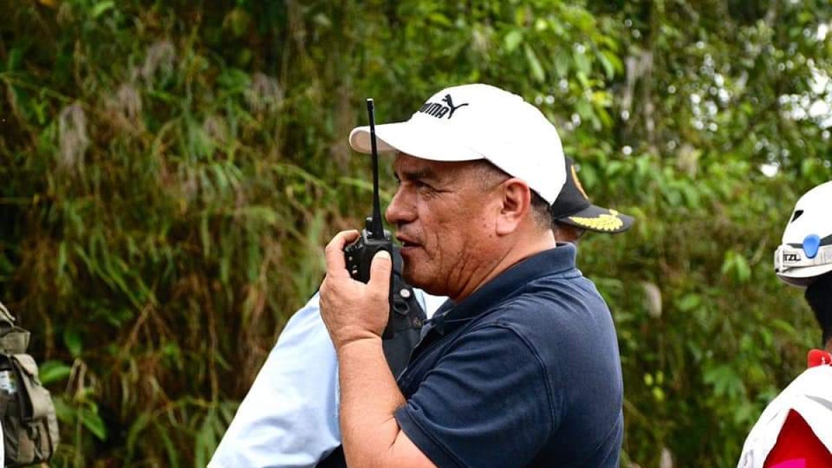 El asesinado alcalde de Camilo Ponce Enríquez, José Sánchez.