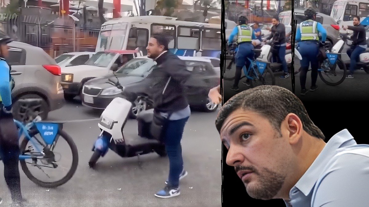 El altercado quedó registrado en videos en redes sociales y el alcalde reaccionó