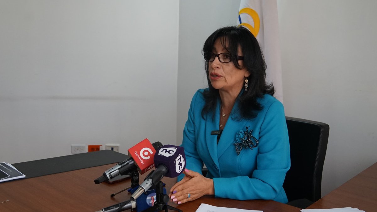 Solanda Goyes explicó su propuesta para evaluar a los funcionarios de la Función Judicial.