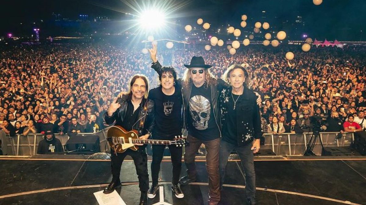 Maná en su nuevo tour.