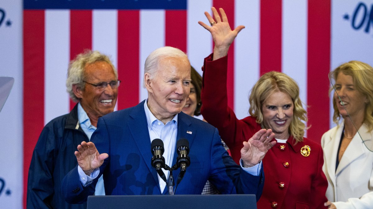 Filadelfia. Joe Biden recibe el respaldo de la familia Kennedy.