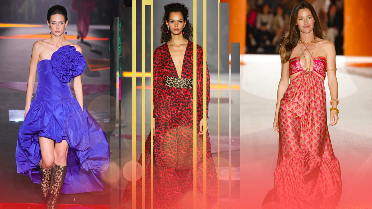 Trajes de las firmas españolas Lola Casademunt, Hoss Intropía, y otras.