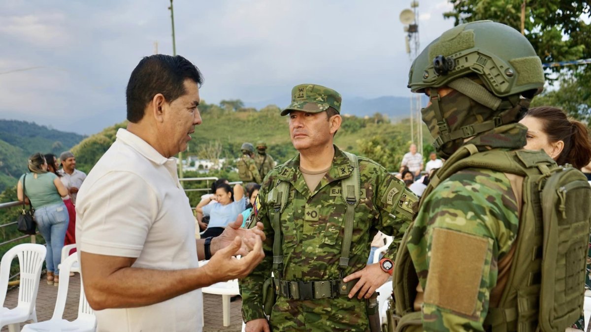 Jorge Maldonado ganó la alcaldía de Portovelo en 2023.