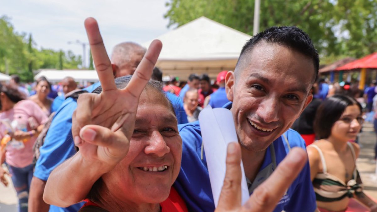 Managua. Uno de los reos liberados este viernes para que vivan en régimen de convivencia familiar en sus hogares.