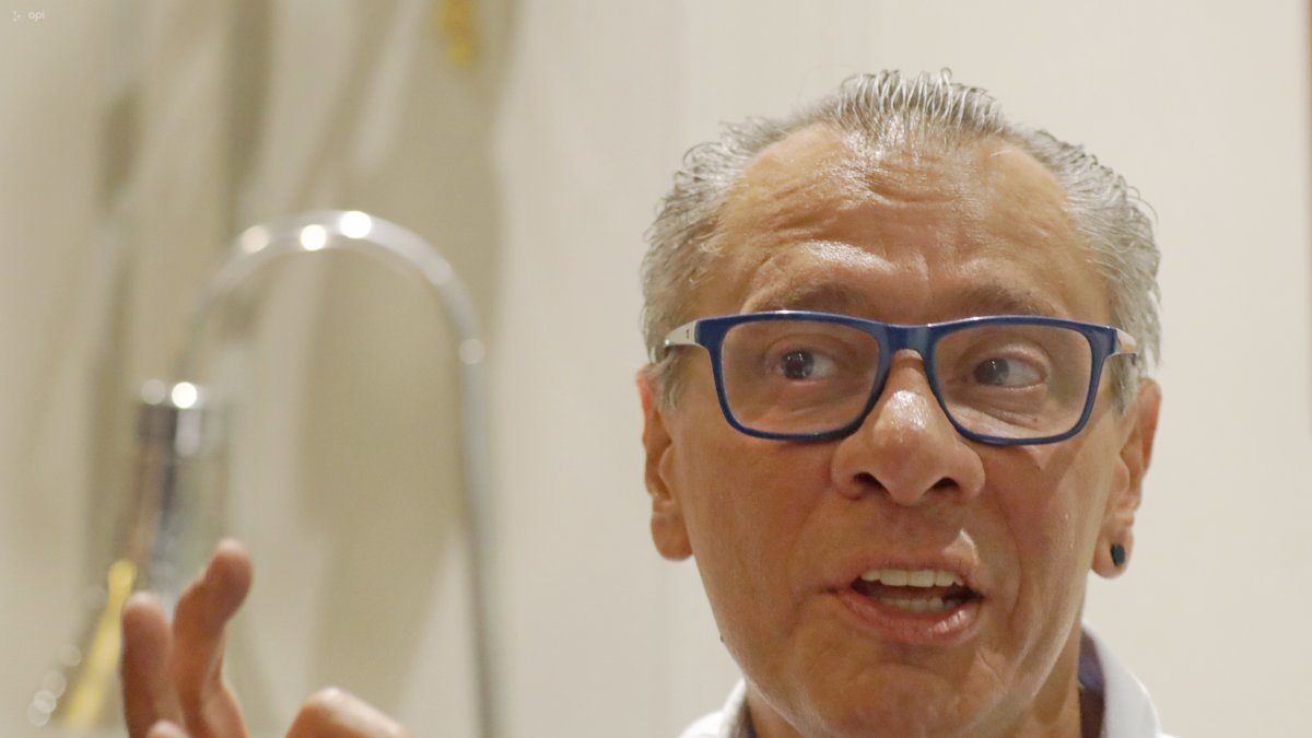 El exvicepresidente Jorge Glas, quien está recluido en La Roca.