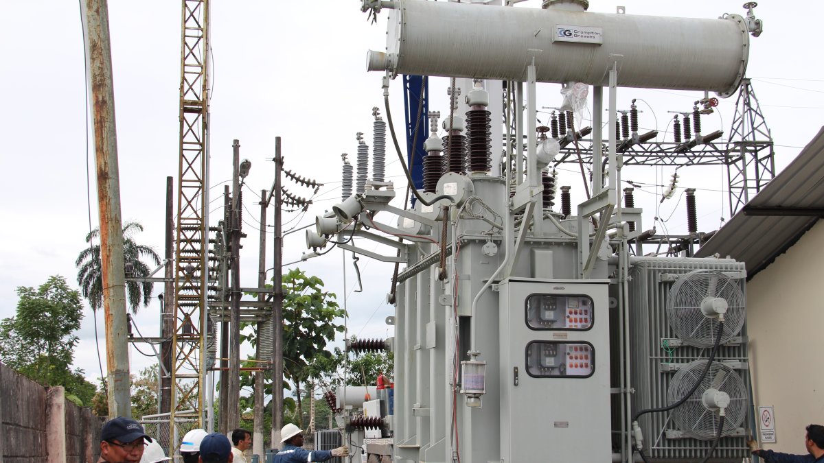 Centra eléctrica. Imagen referencial.