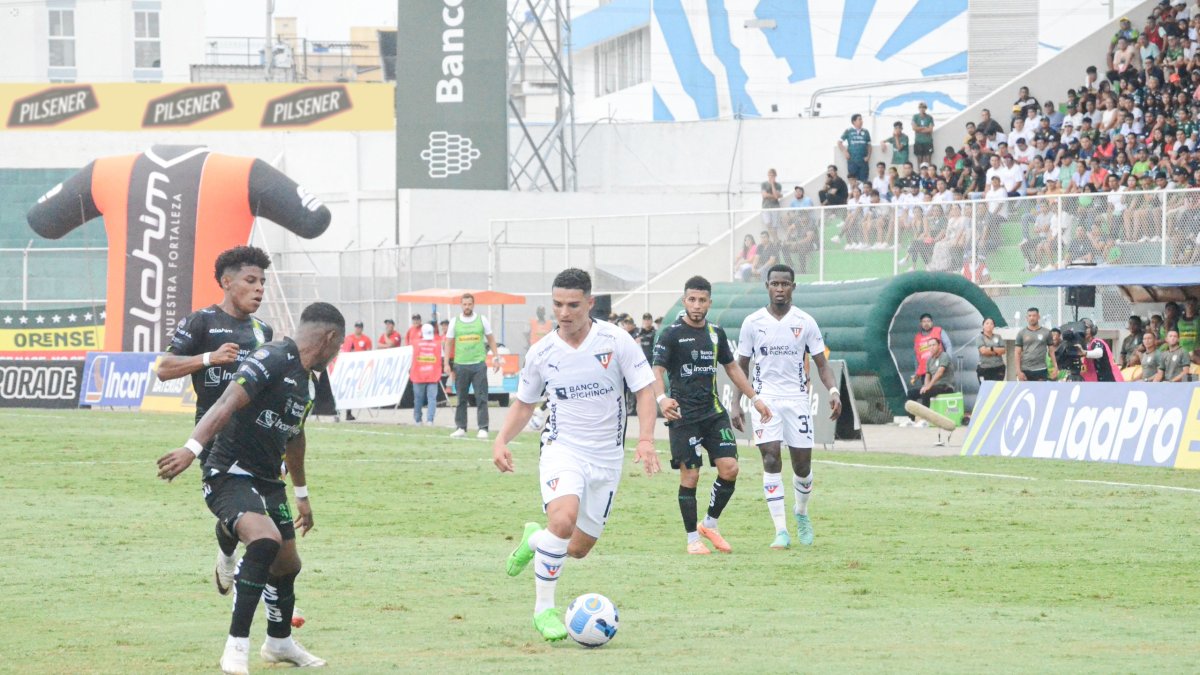 Las líneas defensivas del cuadro machaleño estuvieron impecables.