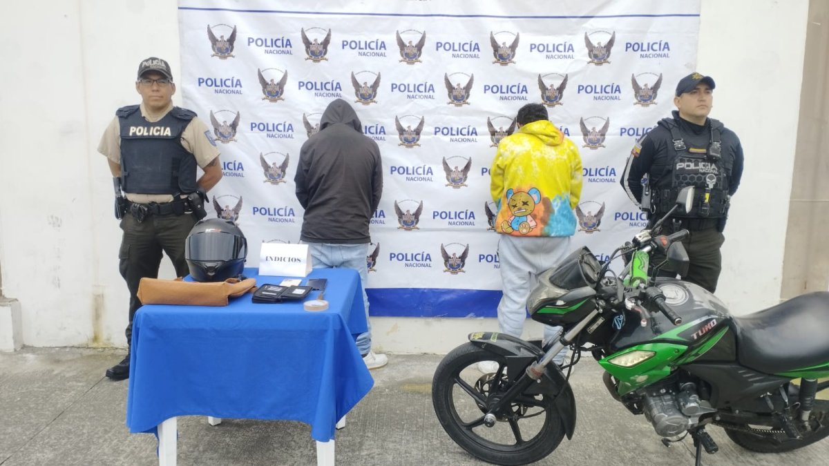 Los dos detenidos no tienen antecedentes penales.