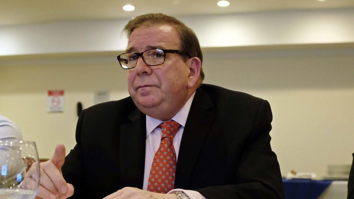 Edmundo González Urrutia, ratificado por la Plataforma Unitaria Democrática (PUD) como candidato a las elecciones presidenciales de Venezuela.