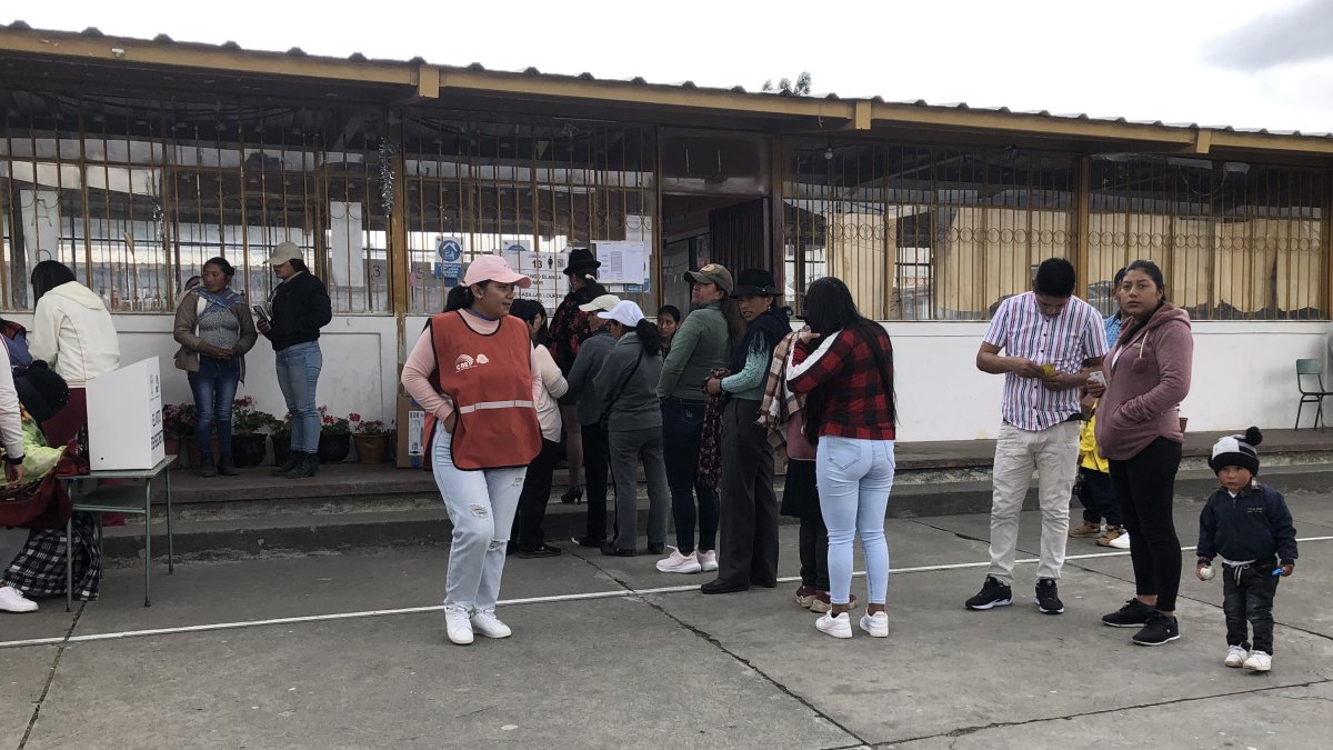 En Cotopaxi, a lo largo de la jornada no se reportaron inconvenientes mayores.