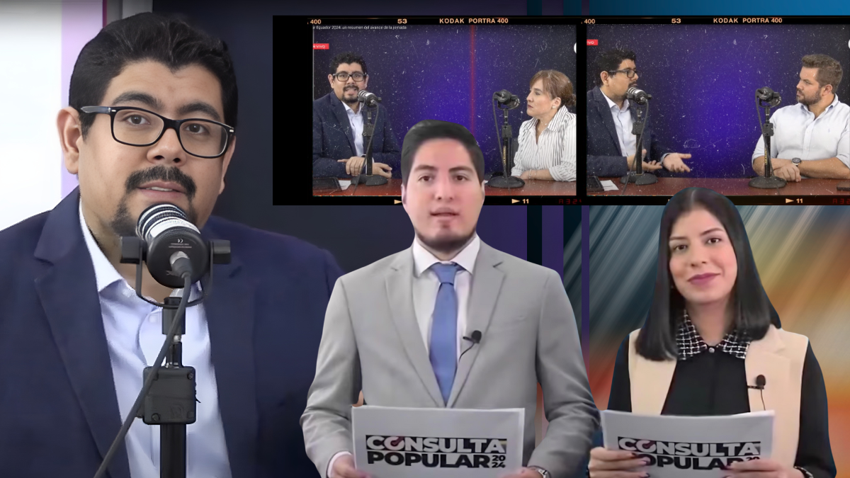 Diario Expreso tuvo tres emisiones en vivo desde su set.