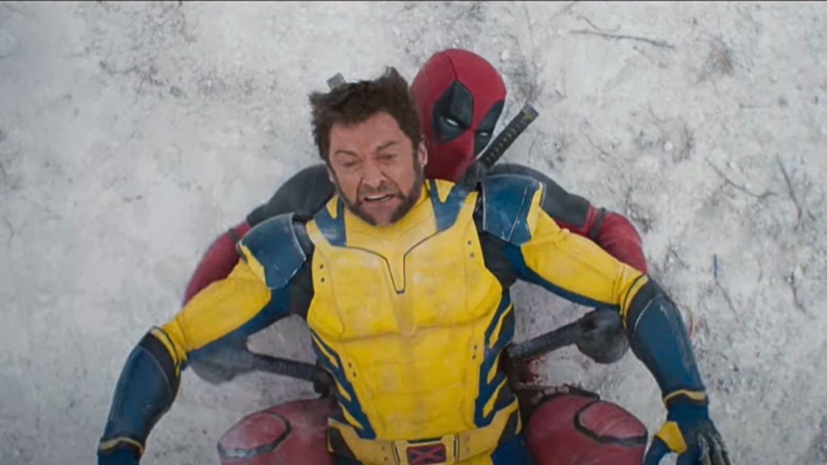 Escena de Deadpool y Wolverine