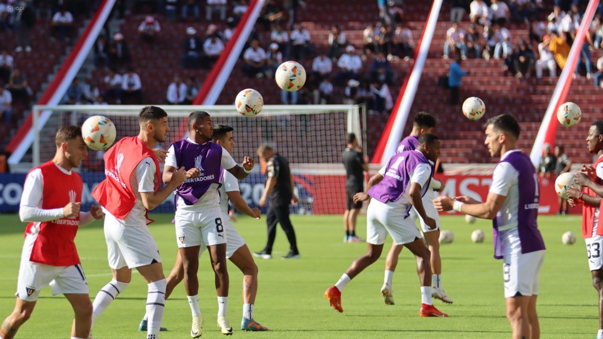 Los albos quedaron listos para el juego ante Junior por la tercera fecha de la fase de grupos de la Copa Libertadores.