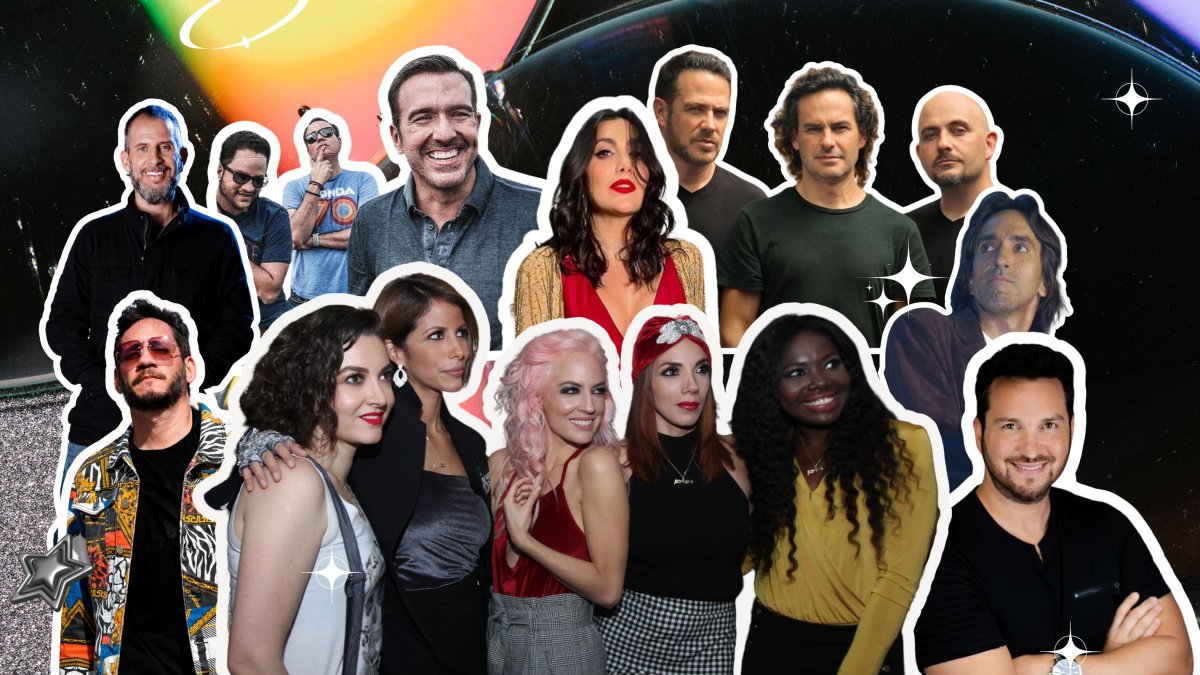 AU-D, Kiruba, Danilo Parra, Sergio Sacoto, Los Intrépidos, Pamela Cortés, TercerMundo y Quino Orrantia.