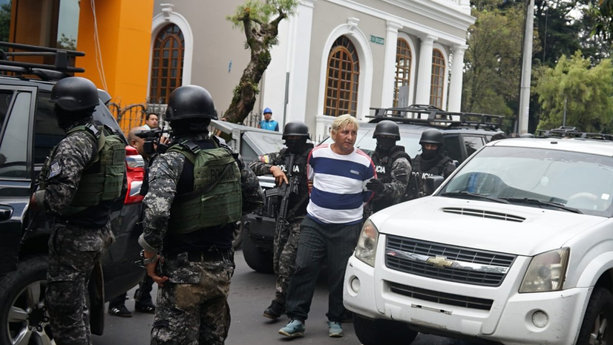 Fabricio Colón Pico fue recapturado en una finca en Puerto Quito, Pichincha, el pasado 22 de abril