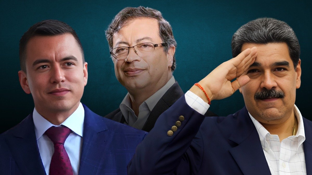 Noboa, Petro y Maduro, los presidentes que lidian con la crisis energética y hablan de sabotaje.