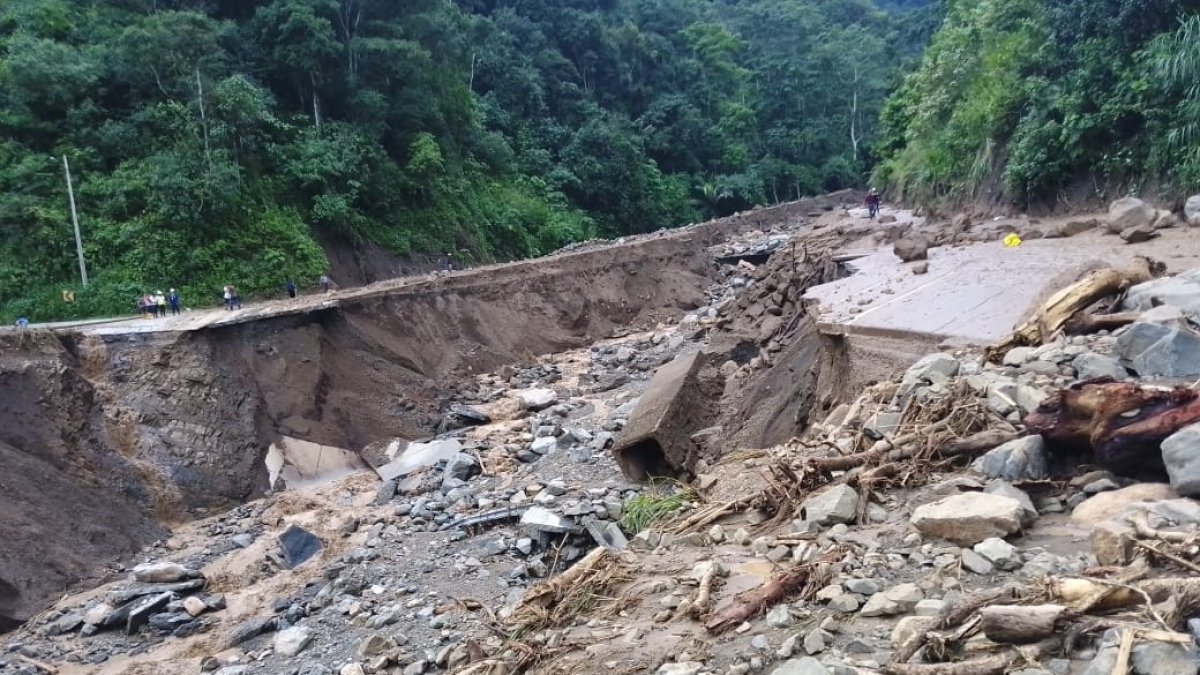 Estado en el que se encuentra la vía.
