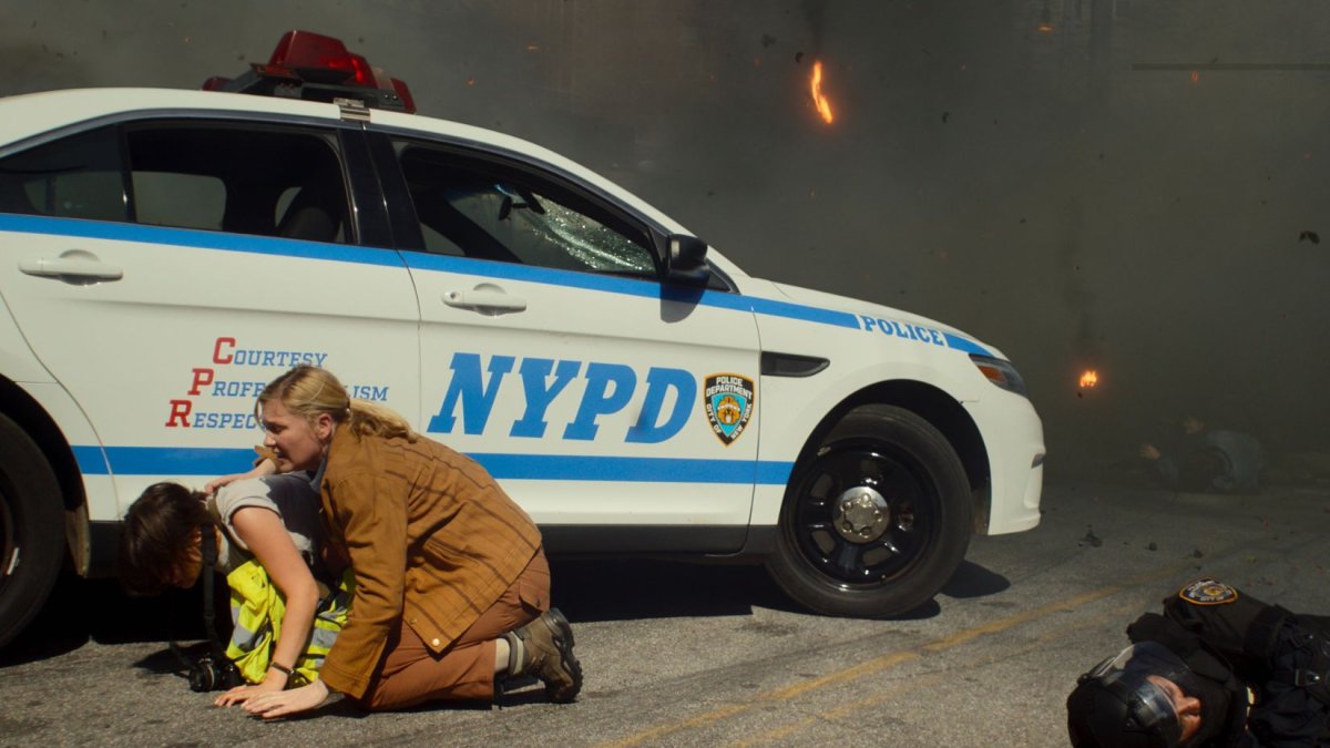 Escena de la película Civil War