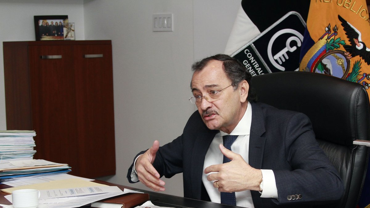 Carlos Pólit permaneció en el cargo durante la década del gobierno de Rafael Correa.