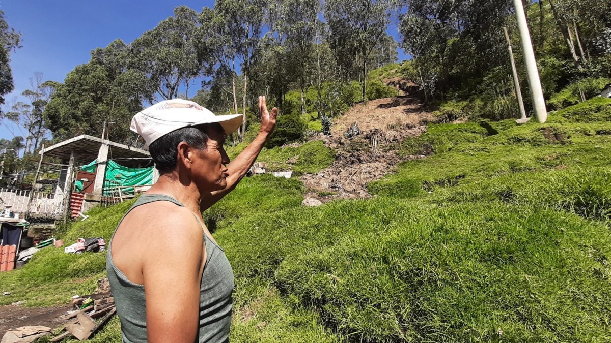 José Pillajo aún siente temor de que se vuelva a repetir el desastre, pide a las autoridades que se construya un muro de contención y el monitoreo permanente.