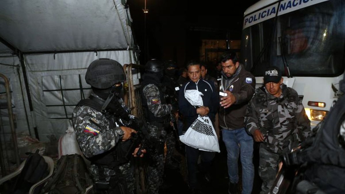 Figura.Wilman Terán fue arrestado por el caso Metástasis el 13 de diciembre de 2023.