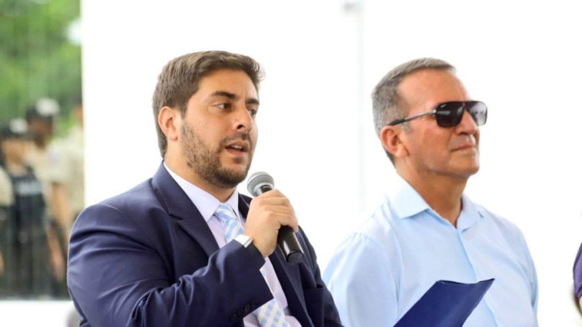 El gobernador Auad se desenvolvió como viceministro del Ministerio del Interior.