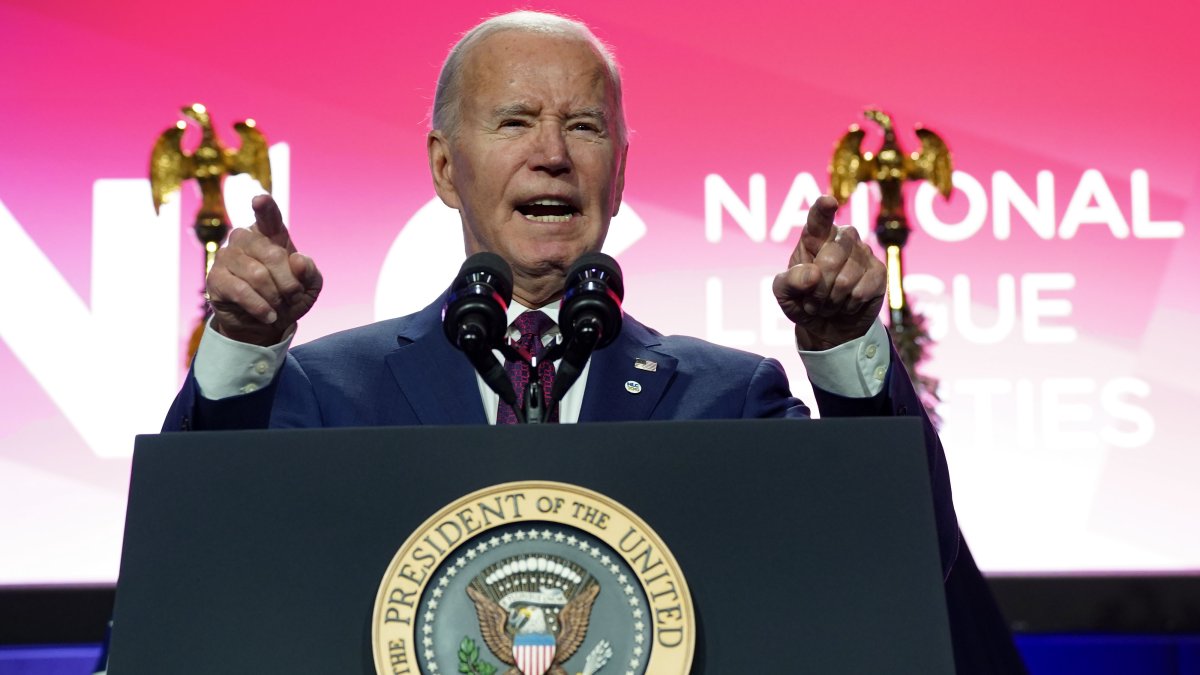 Ejecutivo.- El presidente de Estados Unidos, Joe Biden, en uno de sus discursos.