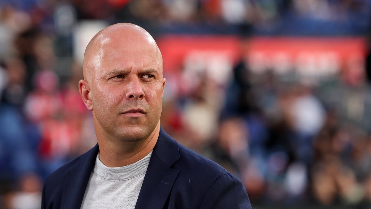 Arne Slot, actual técnico del Feyenoord.