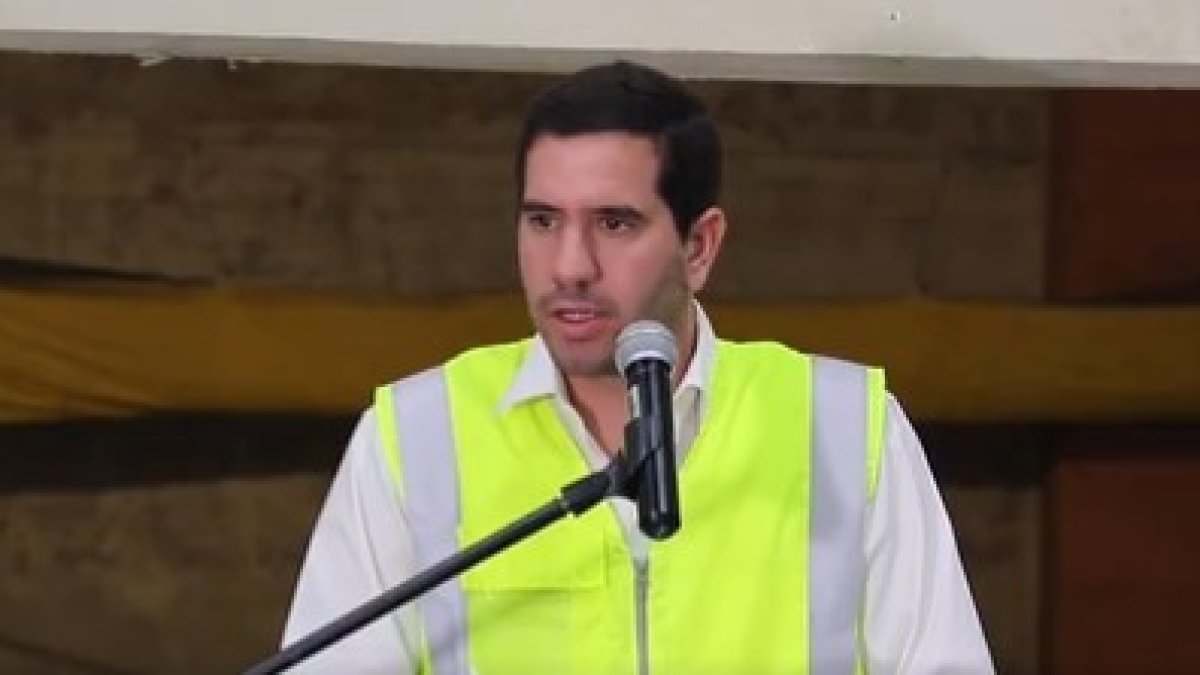 Roberto Luque en la rueda de prensa de este 25 de abril de 2024.