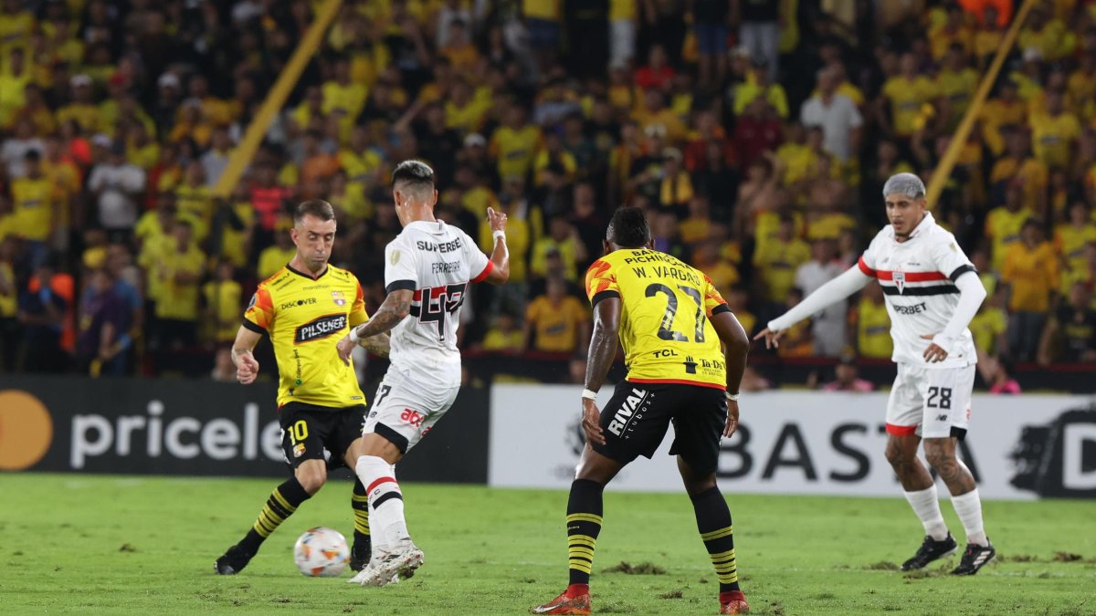 Barcelona cae ante Sao Paulo, en Copa Libertadores.