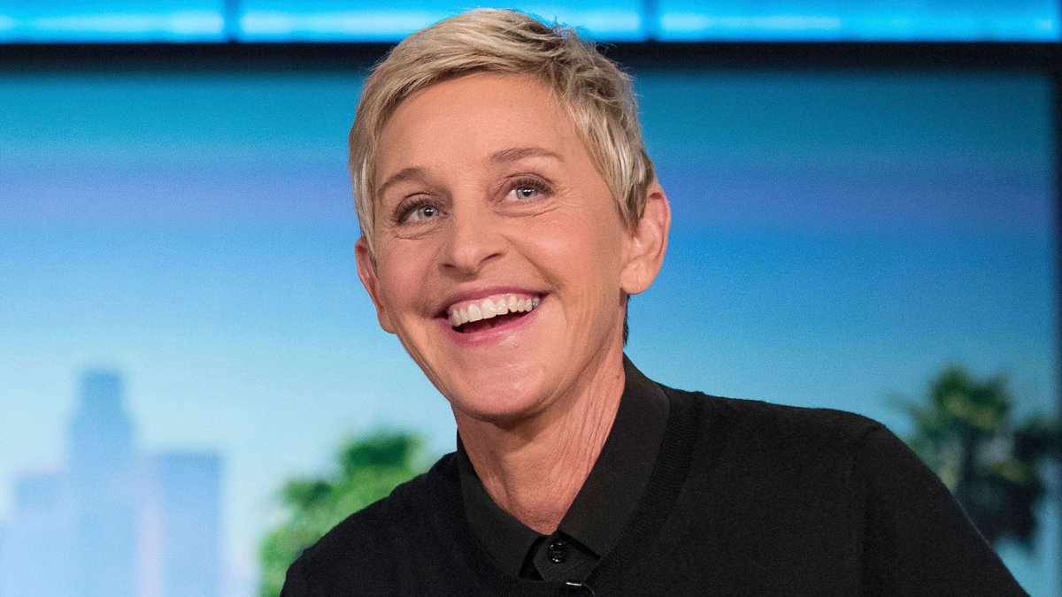 Ellen Degeneres, comediante y presentadora de televisión.
