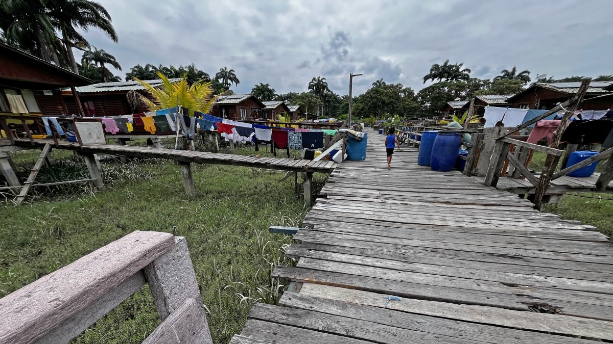 Escenario. Durante años, la desidia de las administraciones gubernamentales ha propiciado que se pierda el encanto turístico en la isla Santay, donde habitan decenas de familias.