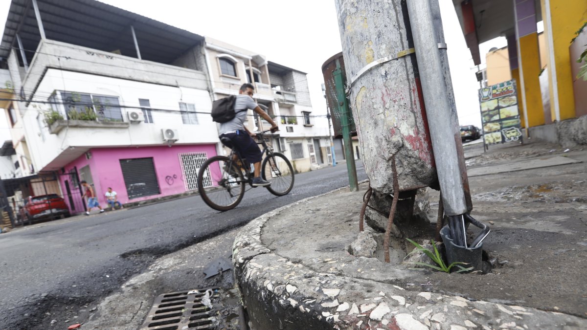 Las estructuras se encuentran en mal estado