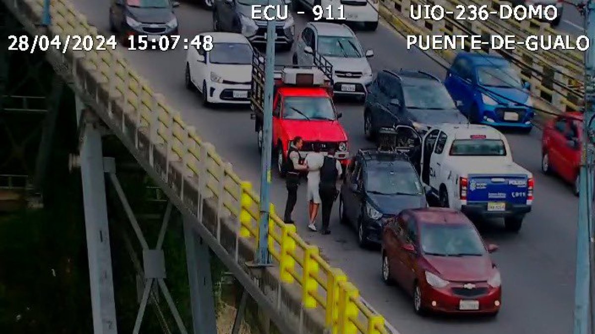 Una de las alertas fue en el puente de Gualo.