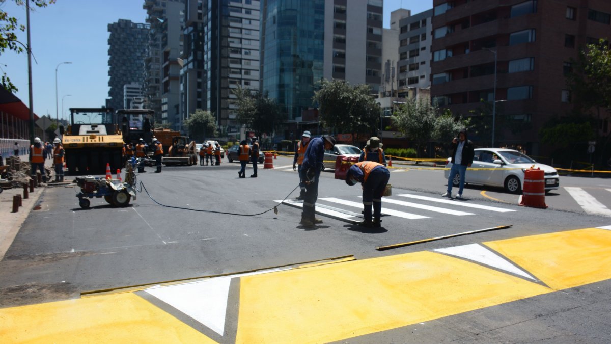 Debido a los trabajos hay cierres viales en la zona.