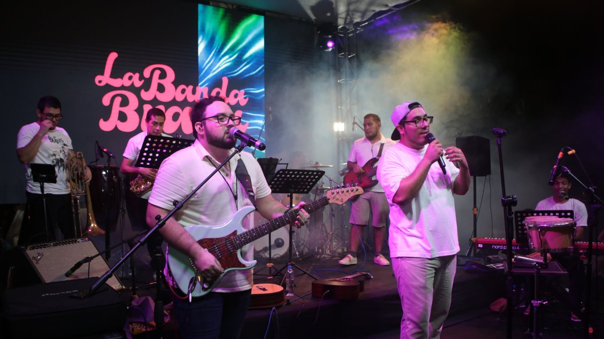 La Banda Brava sobre el escenario en la edición de 2024.