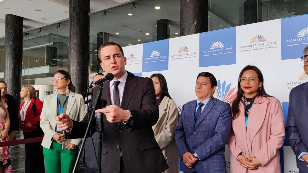 El asambleísta Jorge Peñafiel anunció la acción presentada.